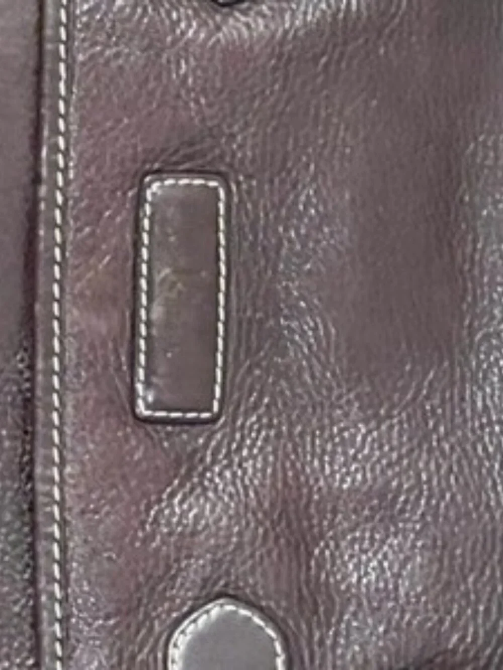 COLE HAAN Heavy Leather Briefcase / Messenger Bag